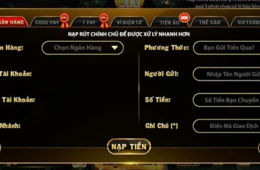 Hướng dẫn nạp tiền Hit Club chi tiết cho tân thủ