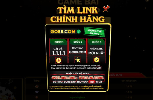 Bí quyết tìm link Go88 chính hãng cho tân thủ