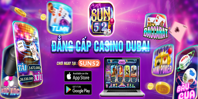 Sun52 - Trải nghiệm game nổ hũ hấp dẫn